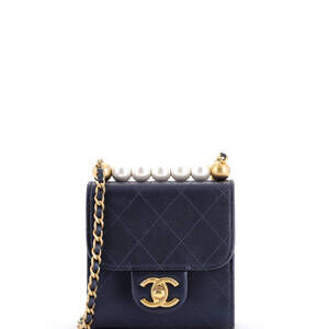 Chanel Chic Pearls Flap Clutch With #205317C25B